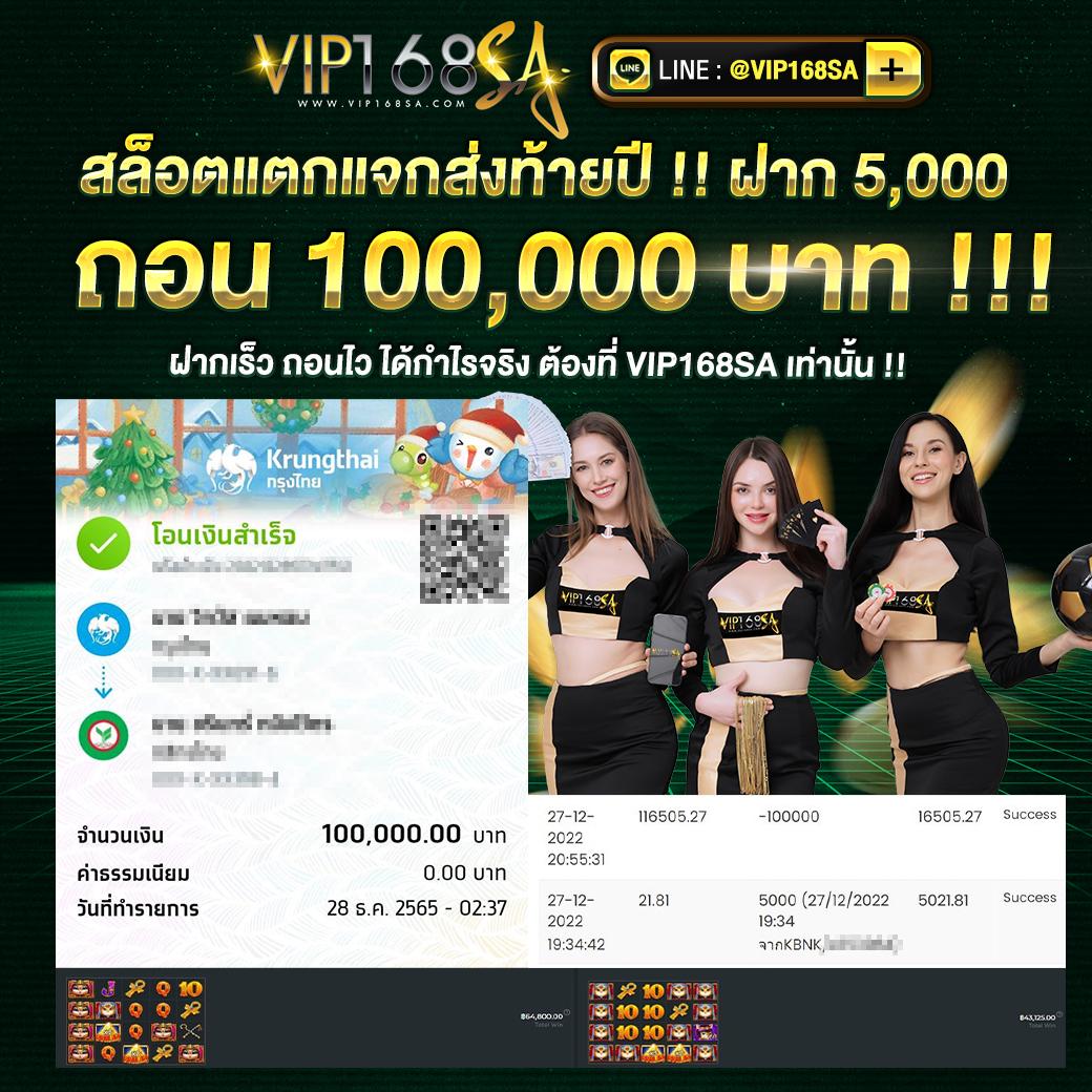 ฝาก 1 รับ 100 วันนี้ โปรโมชั่นสุดคุ้มสำหรับสมาชิกใหม่